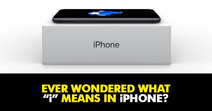 Ever Wondered What Does The Letter ‘i’ Mean In Apple Products? Read This To Know