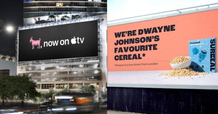 Best Outdoor Campaigns Of 2023 Barbie Chat GPT Surreal Cereal Flipkart Apple TV Havells Cogate Bumble KitKat Duolingo IKEA Minute Maid Oppenheimer Audible Taj Mahal Tea Spotify